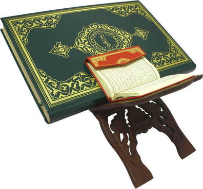 Tahajjud Size Green-Color Holy Quran (Teheccüd Boy Yeşil Kapaklı Kuran) (Green, Sealed)